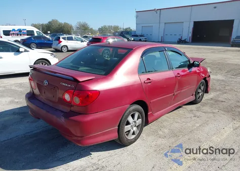2008 Toyota Corolla S z USA, uszkodzony, nr VIN 2T1BR32E18C922433